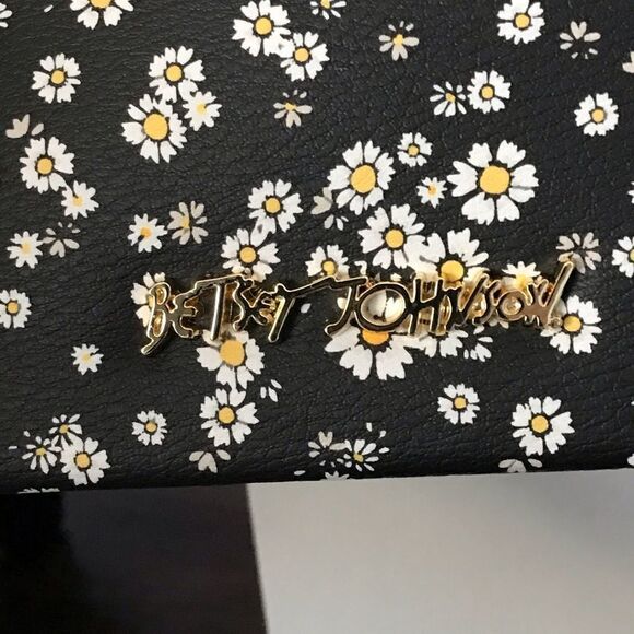 Betsey Johnson “be a nice human “ floral wristlet pouch - Picture 10 of 10